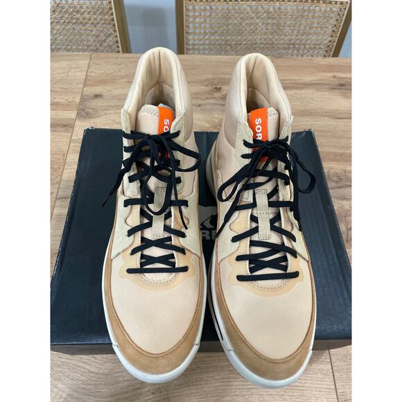 Sorel Women's Ona 503 Mid High-Top Sneaker Suede Textile Upper Size 9.5 NIB - Picture 5 of 13